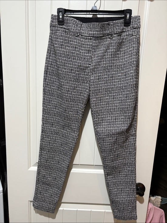 Maurices Pants - Women’s Grey Patterned Dress Pants